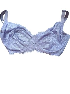 Lace Underwire Bra in Light Lavender